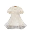 Robes de fille Robe de fille Été Nouvelle robe pour enfants Robe Cheongsam de style chinois Ropa Vêtements pour enfants