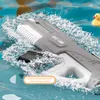 Sand Play Water Fun Automatic Electric Gun Toys Summer Wimming Pool Large Games High Pressure Burst Fight Beach For Kids R230613