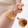 Rilassamento Terapia del legno Strumenti per massaggio Kit di Maderoterapia Strumento Gua Sha in legno Rullo per massaggio in legno Massaggiatore per funghi Scultura del corpo