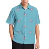 Chemises décontractées pour hommes Jojos Bizzare aventures chemise de plage Guido Mista motif tigre Hawaii Harajuku Blouses à manches courtes vêtements personnalisés