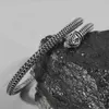 80% zniżki na projektanta biżuterii Naszyjnik Pierścień Bransoletka węża przesadzona Bransoletka na starą skalę dla mężczyzn