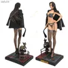 48 cm One Piece Figur Boa Hancock GK Mit LED Slave Sexy Erwachsene Modell PVC Action-figuren Zum Sammeln Statue Spielzeug Weihnachtsgeschenk L230522