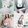 Menstruatie Verwarming Pad Abdominale Dysmenorroe Warme Riem Opluchting Krampen Pijn 5200 mAh Vibrerende Massage Elektrische Taille Riem Apparaat L230523