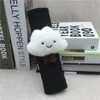 Nouveau gros mignon dessin animé nuage en peluche voiture ceinture de sécurité couverture Auto ceinture de sécurité épaule coussin coussinets pour enfants protecteur accessoires