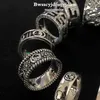 60% off designer jewelry bracelet necklace ring couple women's Sterling indifference classic carving trend pair ringnew jewellery
