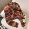 İplik alpaca peluş örgü iplik tiftik yün kısa ve tombul gökkuşağı renkli tığ işi lana iplik diy kazak scarf 100g ücretsiz gönderim p230601