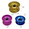 Yoyo Professionelle YoYo-Bälle, hochwertige Aluminiumlegierung, empfindliches Erholungssystem, klassisches Spaß-Spinning, zufällige Farben, R230619