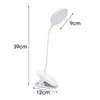 Lampes de table Portable LED USB Rechargeable Lampe de Bureau Avec Clip Pliable Gradation Protection Des Yeux Étudiant Étude Lecture Livre Lumières