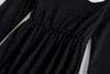 Dopasowanie rodzinnych strojów na Halloween kostium Gotycki środa sukienka Czarna biała kołnierz dziewczyny Halloween Addams Dusk 230601