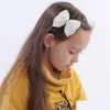 Bomboniera Perla Doppio strato Fermaglio per capelli Ragazza Moda Boutique Tornante Bambini Bowknot Barrette Accessori per bambini Papillon per bambini Headwe Dhkz1