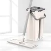 Mops Spray Magic Automatic Spin Mop Lavaggio a mano Panno per la pulizia in fibra ultrafine Cucina di casa Pavimento in legno Lazy Fellow Mop Accessori Z0601