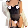 Vrouw Sexy Bodysuit Zwart Mesh Ondergoed Lenceria Teddy Erotische Sexi Intimates See Through Porno Transparante Vrouwelijke Sex Babydolls L230518