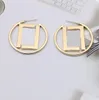 Fashion Hoop Earring Designers For Women Big Circle Hoops Gold Stud Earrings Studs ewelry Earring Wedding Party Gift