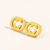 70% di sconto gioielli di design braccialetto collana anello Accessori Set antico francese femminile in acciaio al titanio semplice versatile orecchino