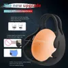 HESEKS Vibrating Penis Massager Male Chastity Cock Ring Wireless Remote Control Testicle Vibrator Sex Toys for Men Masturbator L230518