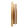 Inne narzędzia kuchenne Bamboo Cap Pokrywa 70 mm 88 mm wielokrotnego użytku słoik mason z otwór i pieczęć podnośnika