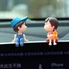 Decorative Objects Car Decoration Cute Cartoon Couples Action Figure Balloon Ornament Auto Interior Dashboard for Girls Gifts 230531