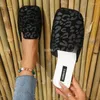 Summer Women Sandals s Slippers Roman Square Baotou Fashion Designer Flat Latex Soft Sole Shoes Female Breatha a Slipper Fhion Deigner Shoe