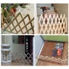 Pens Protection Stretchable Pet Dog Gate Pet Fence Wooden Fence Retractable Baby Safety Gate Adjustable Dog Supplies Sliding Door