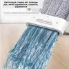 MOPS Magic Mite Borttagning Squeeze Plat Mop Hand Free Washing Microfiber Mop For Home Kitchen House Wash Floor Cleaning Mop Rag Pads Z0601