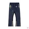 Jeans Stree Denim Tears Designer de Luxo Jeans Jeans Jeans Designer Jeans Bordados Calças Moda Buracos Calças Roupas GA02