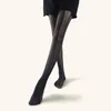 Kadın SOCKS Moda Ultra İnce Kişiselleştirilmiş Çizgili Jacquard Kadın Pantyhose İnce Görünüyor Kravat yarı saydam seksi elastik naylon tayt