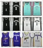 100% costurado 1 Victor Wembanyama camisas de basquete masculino preto branco verde universitário camisas esportivas bordadas