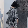 Dresses Dresses Women Floral Holiday Ins Vneck Trendy Temperament Casual Vacation Empire Ladies Vestidos Elegant Korean Style Popular