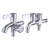 Bathroom Sink Faucets Water Faucet For Washing Machine Metal Wal Mounted Tap Mop Pool Balcony Kitchen Garden