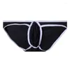 Mutande CMENIN 3Pcs Traspirante Gay Sexy Men Underwear Mens Slip 2023 Modal Slip Mutandine da uomo Sospensorio Slip Bikini AD7105