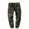 Pantaloni da uomo Pantaloni da jogging Cargo Uomo Multi-tasca Camouflage Harem Pantaloni sportivi da uomo in cotone Streetwear Pantaloni casual Taglie forti 29-38