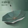 Paraplu's Automatisch opvouwbare mode-paraplu Hoge kwaliteit Draagbaar Minimalistisch Waterdicht Creativiteit Paraguas BC50ZS