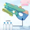 Sand Play Water Fun lägen Guns Kids Toy Swimming Beach Summer Long Range Squirt Fighting Game Stora kapacitet Spray Toys Blasters