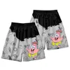 Hot Summer Pair shorts casual beach pants Men's quick dry shorts printed shorts polyester WHQ