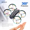 V16 Drone 6K Yrke HD Wide Vinkle Camera 1080p WiFi FPV Drone Dual Camera Altitude Hold Mini Drönes RC Helicopter Toys Gift