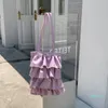 Evening Bags Hylhexyr Ins Women's PU Shoulder Bag Purse Solid Color Large Capacity