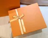 Projektantka damska torba pomarańczowa pudełko Zastosuj o luksusowe torebki torby na ramię Oryginalne pudełka na prezent litery Crossbody Crossbody Makeup torebki Makeup