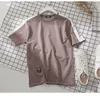 Men's T Shirts Summer Letter T-shirt With Short Sleeve And O Neck Breathable High Quality Men Wire Drawing Shirt S