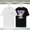 Ceseblanca 남자 티셔츠 여름 뉴 카사 프린트 스타 다목적 짧은 슬리브 티셔츠 시리즈