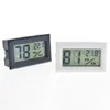 nouveau noir/blanc FY-11 Mini Numérique LCD Environnement Thermomètre Hygromètre Humidité Température Mètre Dans la chambre réfrigérateur glacière