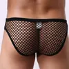 Onderbroek Sexy Mannen Transparante Slips mesh Ondergoed Ademend Mannelijke Slipje Gay Perspectief Onderbroek Glijdt Homme erotische Slipje 230601