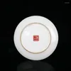 Assiettes Ancienne Assiette En Porcelaine Chinoise Couleur Peinte À La Main Motif Shou Tao