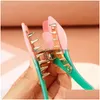 クランプシックな妖精の髪の爪の先端アージェリックメタル韓国ファッションバレットアクセサリー