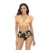 Costumi da bagno da donna per bikini da donna 2023 Costume da bagno da donna Abbigliamento femminile 2 pezzi Abbigliamento da nuoto Costume da bagno sexy da spiaggia femminile