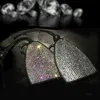 New Universal Key Case Women Rhinestone Car Accessories Bling Diamond Keychian Fob Cover Holder Keyring for VW Benz Etc