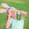 Present Wrap Easter Bag High-Density Fabric Basket For Egg Hunt Candy Wrapping With Cute Ears Lägg till