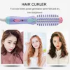 Curling Irons Electric Hair Styler Curler Curling Irons Dryers Travel Hair Strainener Ceramic Ionic Hair Curler Brush 230531