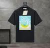 2023 Yaz Erkek Kadın Moda ve Boş Zaman Markası Mizaç Joker Yumuşak Karikatür Mektubu Basılı T-Shirt Boyutu XS-4XL#SL15