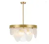 Pendant Lamps Bubble Chandelier Modern Light Luxury Living Room Dining Bedroom Simple Creative American Glass