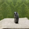 70% off designer jewelry bracelet necklace Ancient family spirit animal zodiac snake shape ring decorated with scale carved patternnew jewellery